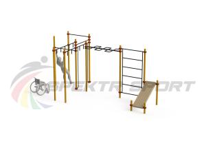 Купить Спортивный комплекс для инвалидов-колясочников WRK-D17_76mm в Северодвинске 
