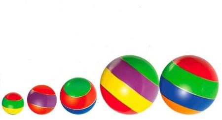 Купить Мячи резиновые (комплект из 5 мячей различного диаметра) в Северодвинске 