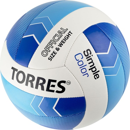 Купить Мяч волейбольный Torres Simple Color любительский р.5 в Северодвинске 